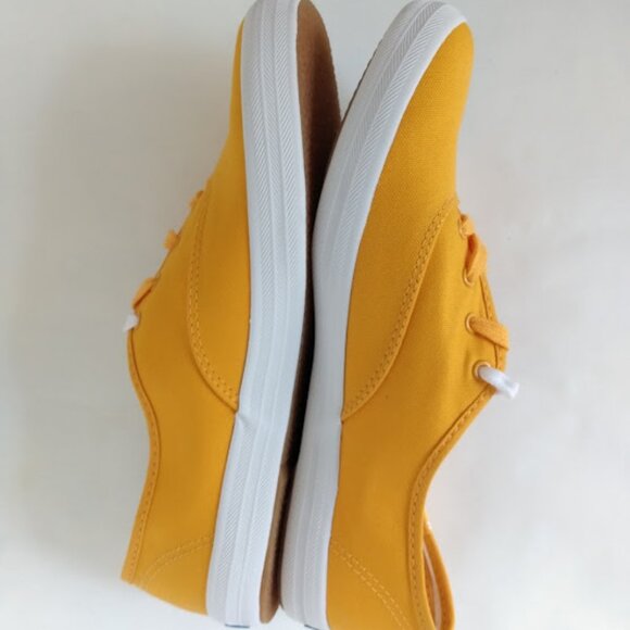 KEDS Women's Champion Core Solid Goldenrod Canvas Sneakers Size 9 - Picture 5 of 12